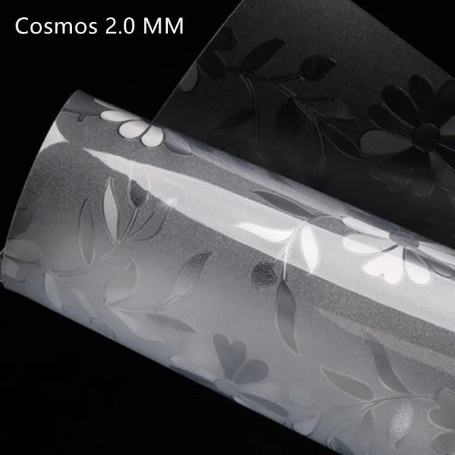 3.0mm PVC Transparent Tablecloth Rectangle Waterproof Table Cover Oilproof Table Cloths Soft Glass Cloth Kitchen Decoration