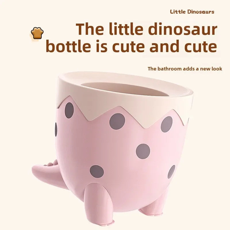 Cute Dinosaur Toilet Brush Convenient Cleaning Tools Toilet Decoration Cartoon Animal Dinosaur Toilet Brush Bathroom Decoration