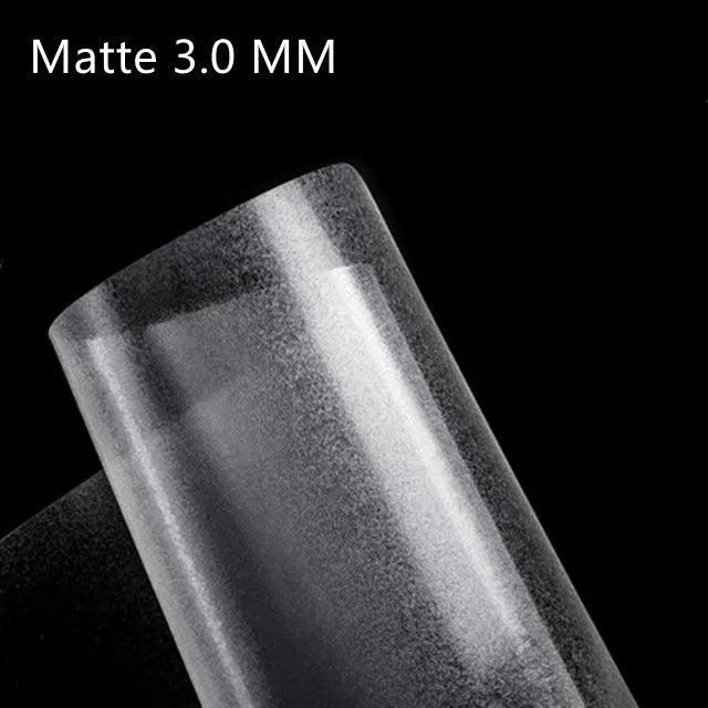 3.0mm PVC Transparent Tablecloth Rectangle Waterproof Table Cover Oilproof Table Cloths Soft Glass Cloth Kitchen Decoration