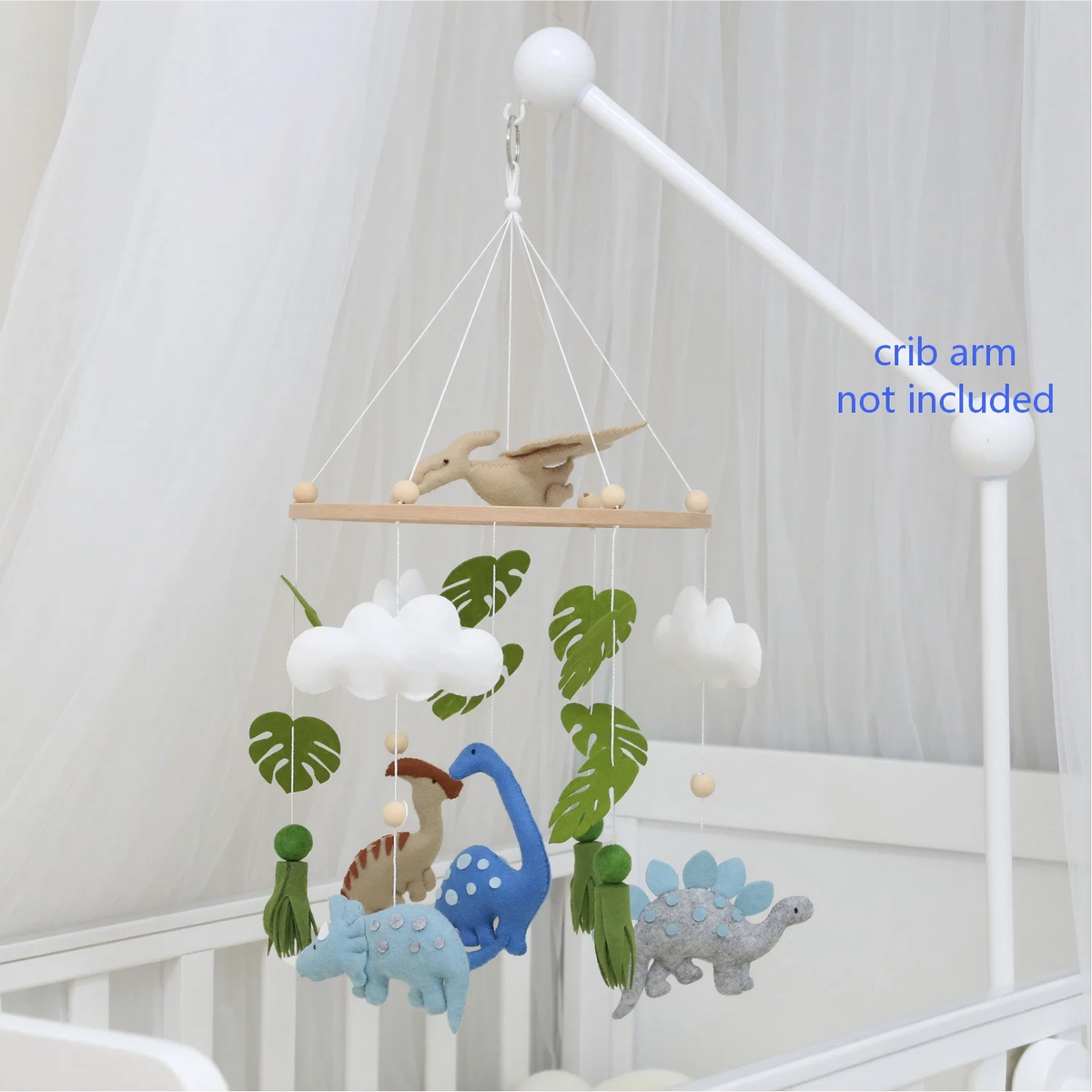 Dinosaur Baby Mobile Dino Crib Mobile Nursery Decor Dinosaur Mobile