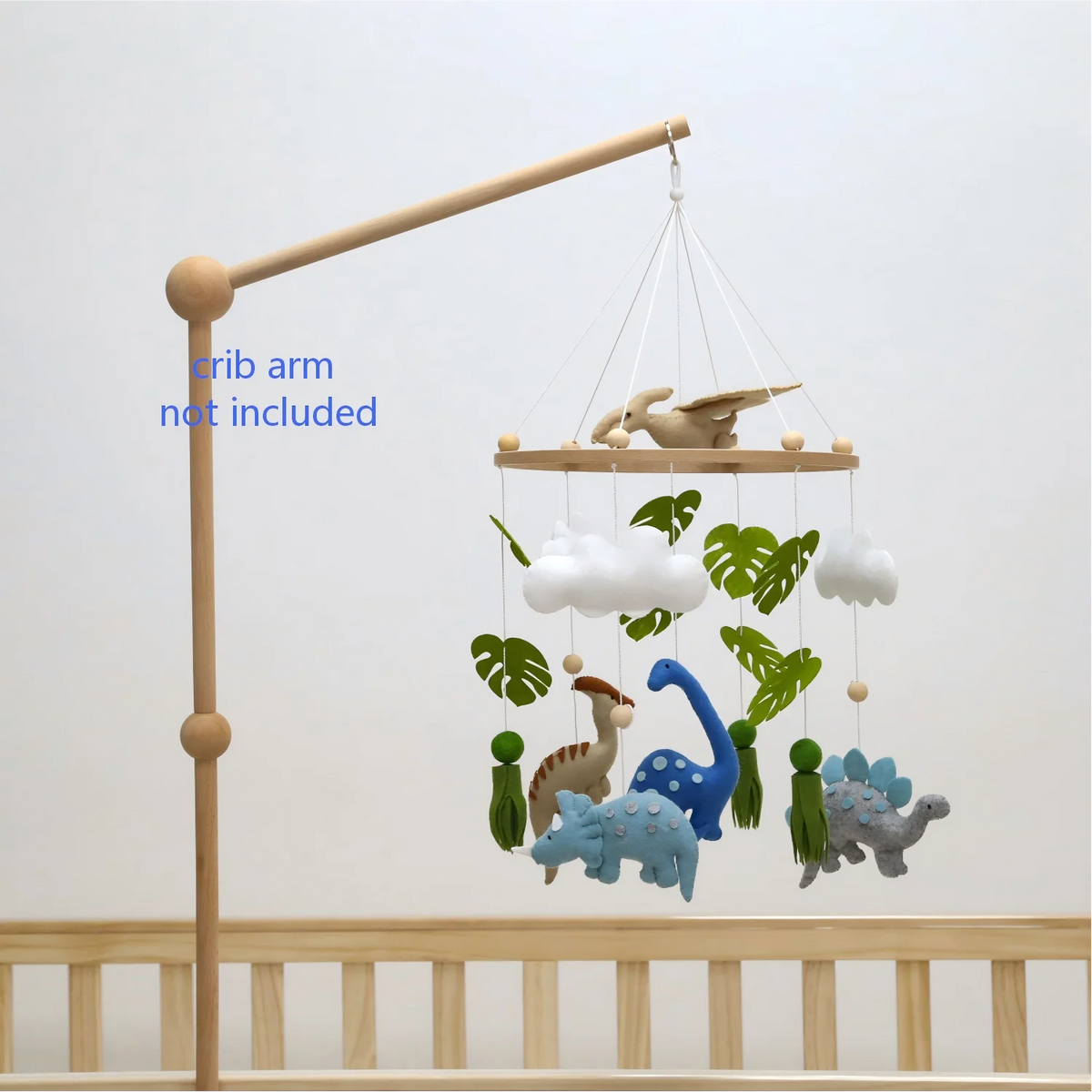 Dinosaur Baby Mobile Dino Crib Mobile Nursery Decor Dinosaur Mobile