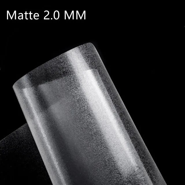 3.0mm PVC Transparent Tablecloth Rectangle Waterproof Table Cover Oilproof Table Cloths Soft Glass Cloth Kitchen Decoration