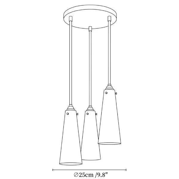 Multi-Head Alabaster Designer Pendant Light French Retro Hanging Lights for Living Room Dining Modern Minimalist Home Decor