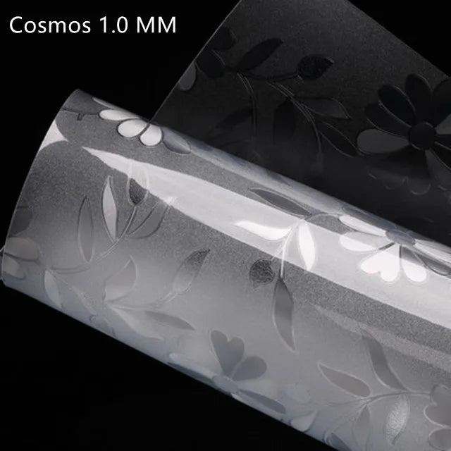 3.0mm PVC Transparent Tablecloth Rectangle Waterproof Table Cover Oilproof Table Cloths Soft Glass Cloth Kitchen Decoration